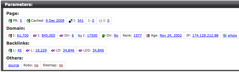 SEO Quake Stats Screen shot 2009-12-10 at 9.47.54 AM.png